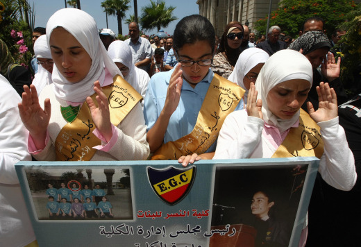 Egypt mourns ‘headscarf martyr’